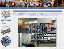 Tablet Screenshot of 24thbirthday.ellenpage.org