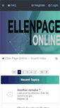 Mobile Screenshot of board.ellenpage.org